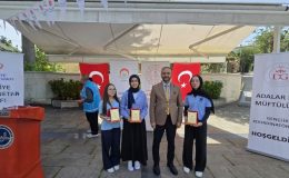 Adalar’da Siyer-i Nebi Yarışmasında ödül heyecanı