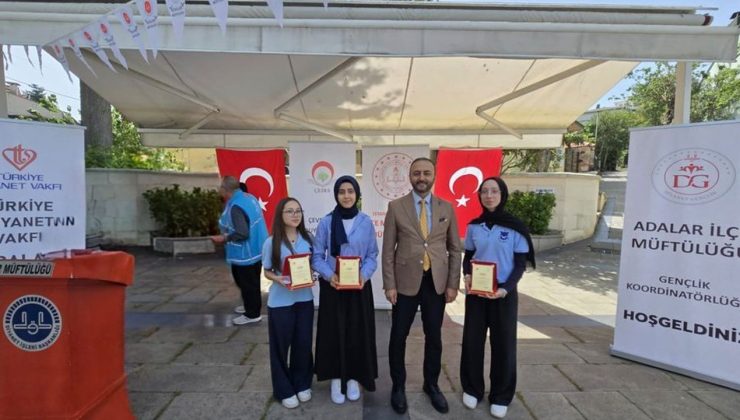 Adalar’da Siyer-i Nebi Yarışmasında ödül heyecanı