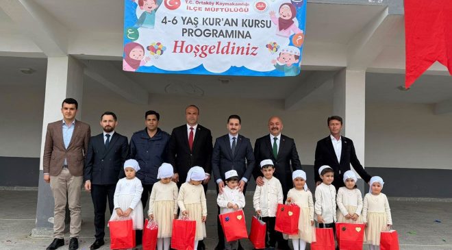 Aşdağul’da minikler mezuniyet sevinci yaşadı