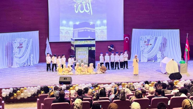 Bağlar’da minikler yılsonu programında buluştu