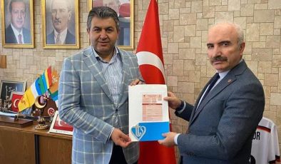 Başkan Akel’den TDV’ye destek