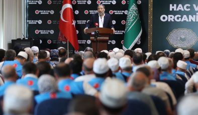 Başkan Arpaguş, hac organizasyonunda görevli personelle bayramlaştı
