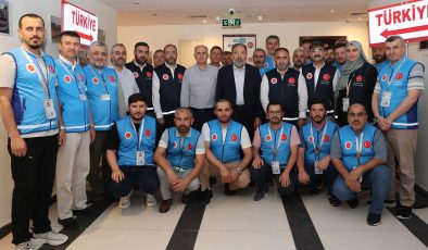 Başkan Arpaguş, Mekke’de ekip başkanlıklarını ziyaret etti