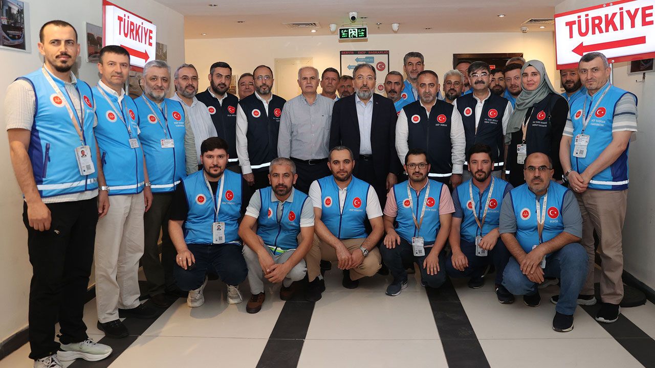 Başkan Arpaguş, Mekke’de ekip başkanlıklarını ziyaret etti