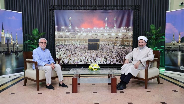Başkan Arpaguş, Mekke’de ÜLKE TV’ye konuk oldu