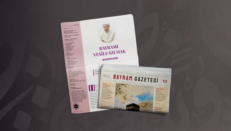 Diyanet Bayram Gazetesi’nin 12. Sayısı (Kurban özel) yayınlandı