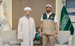 Diyanet İşleri Başkanı Arpaguş’tan Suudi Arabistan Hac ve Umre Bakanı er-Rabia’ya ziyaret