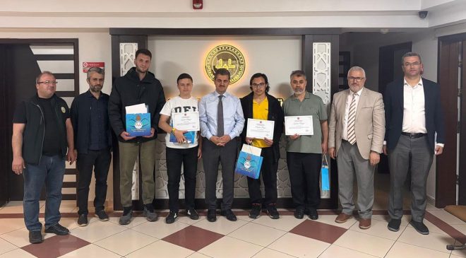 Düzce’de gençlik yarışması ödülleri verildi