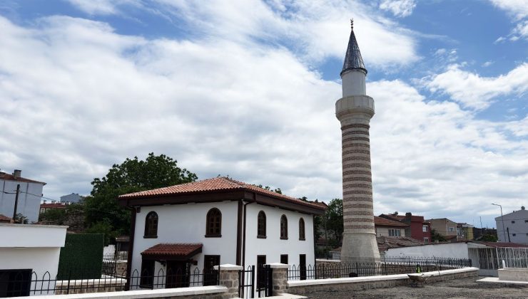 Edirne’de Şeyh Şüceaddin Camii ibadete açılıyor