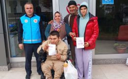 Engelli kardeşler, ilk kurban vekaletlerini TDV’ye verdi