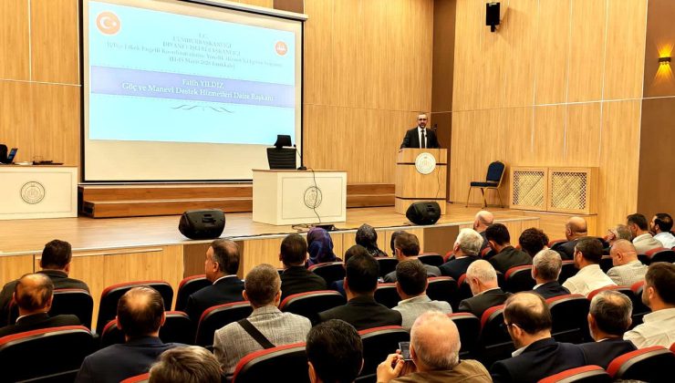 Engelli koordinatörleri eğitimde buluştu