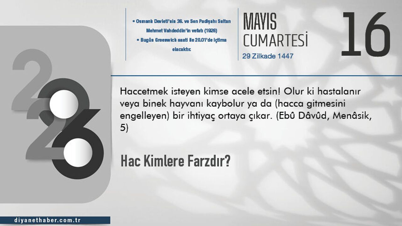 Hac Kimlere Farzdır?