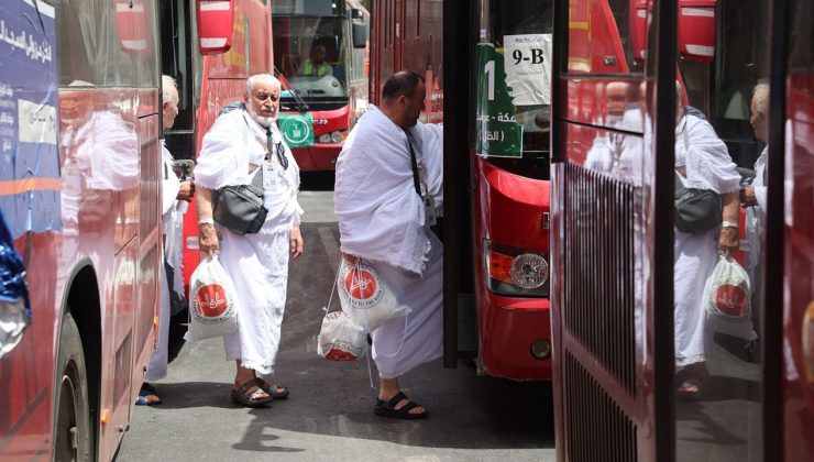 Hacı adaylarının Arafat yolculuğu başladı