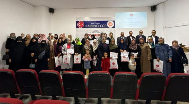 Iğdır’da Kur’an kursu öğrencileri bilgide yarıştı