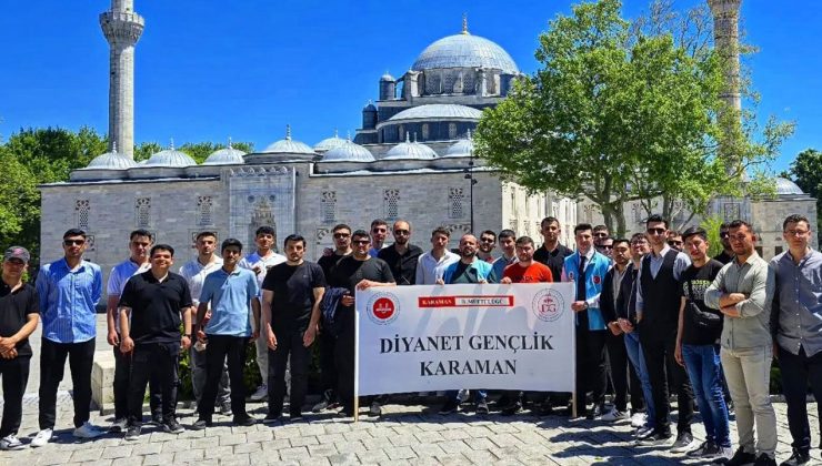 Karaman Diyanet Gençlik gezide buluştu