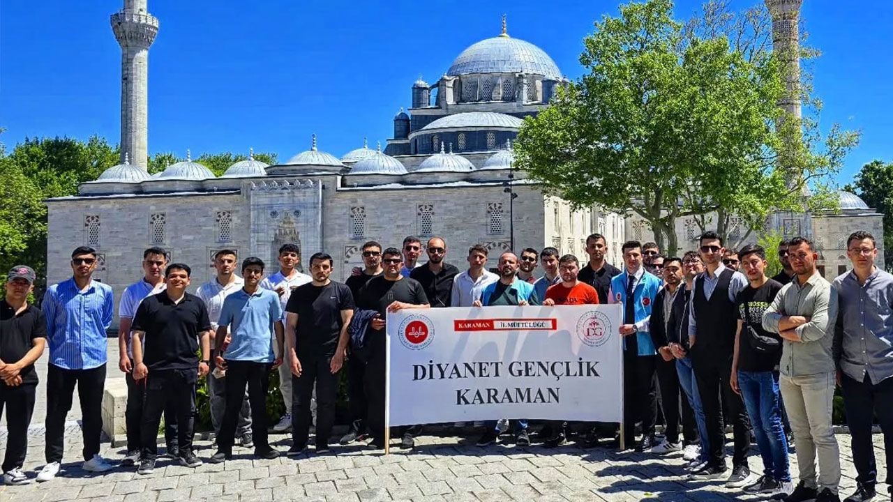 Karaman Diyanet Gençlik gezide buluştu