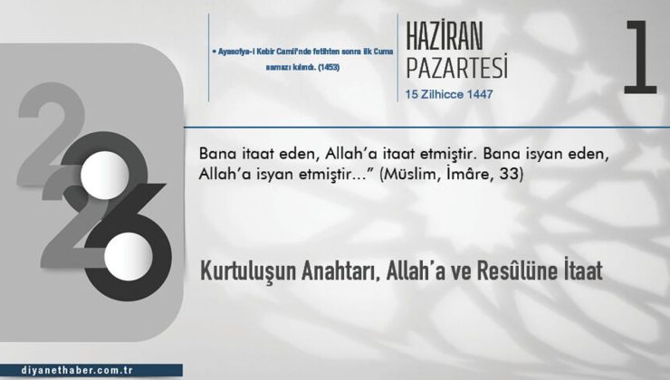 Kurtuluşun Anahtarı, Allah’a ve Resûlüne İtaat