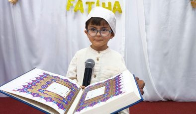 Minikler Fatiha’yı güzel okumak için yarıştı