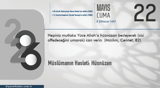Müslümanın Hasleti: Hüsnüzan