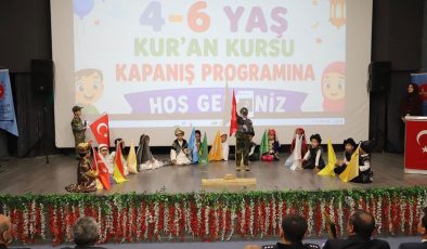 Narman’da 4-6 öğrencileri mezuniyet sevinci yaşadı