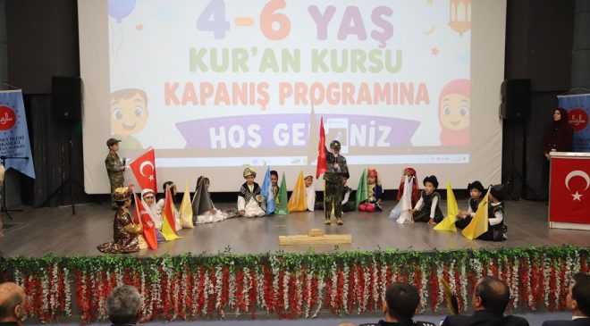 Narman’da 4-6 öğrencileri mezuniyet sevinci yaşadı