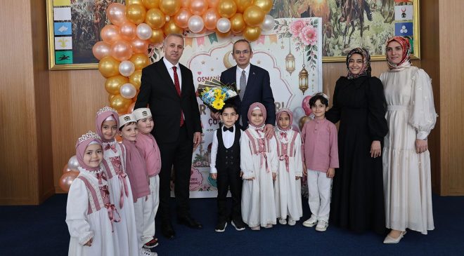 Osmaniye’de “4-6 Yaş Kur’an Kursları Mezuniyet Şenliği” düzenlendi