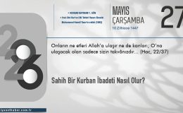 Sahih Bir Kurban İbadeti Nasıl Olur?