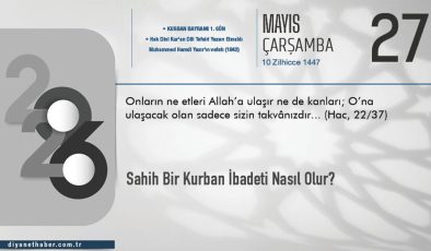 Sahih Bir Kurban İbadeti Nasıl Olur?
