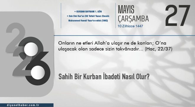 Sahih Bir Kurban İbadeti Nasıl Olur?
