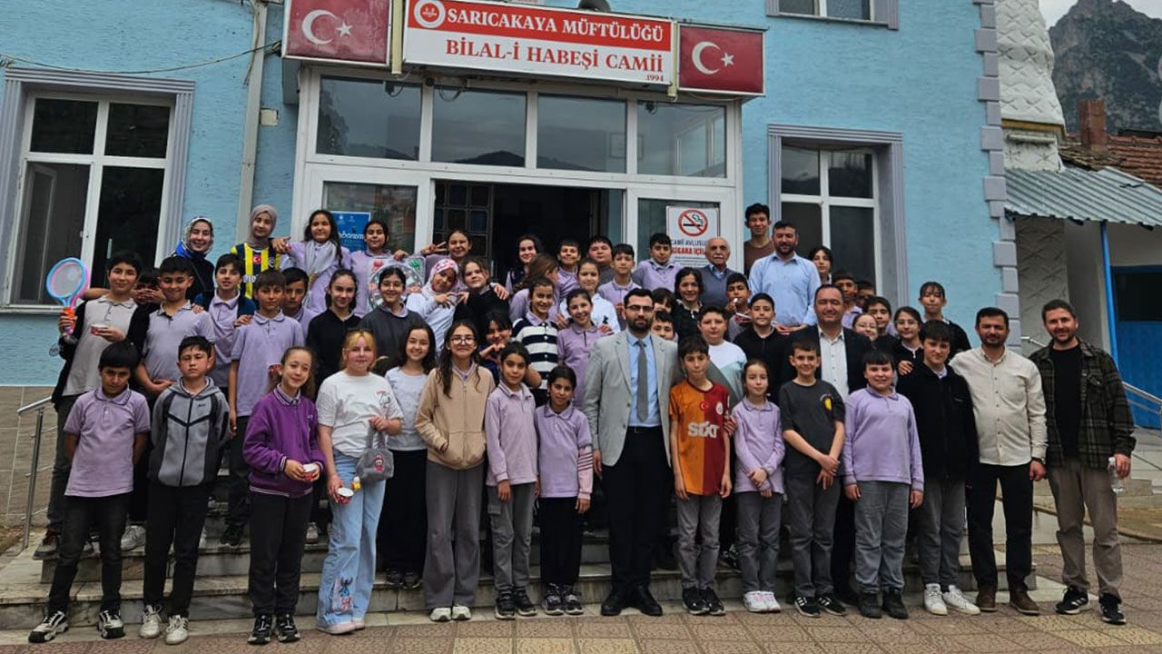 Sarıcakaya’da "Cami Çocuk Şenliği" düzenlendi