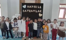 Ümraniyeli minikler bayram coşkusunu yaşadı