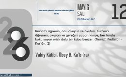 Vahiy Kâtibi: Übey b. Ka’b (ra)