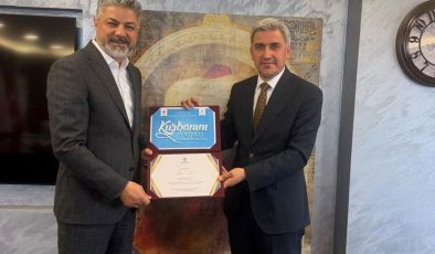 Vakıflar Bölge Müdürü Güner’den TDV’ye kurban bağışı