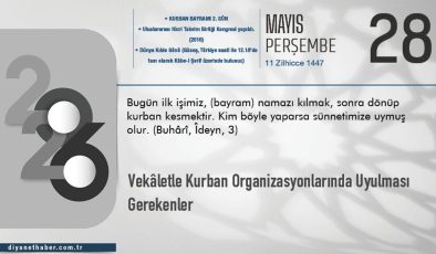 Vekâletle Kurban Organizasyonlarında Uyulması Gerekenler