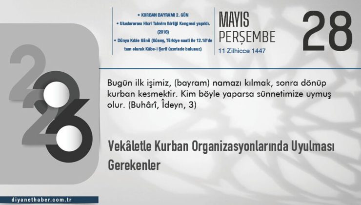 Vekâletle Kurban Organizasyonlarında Uyulması Gerekenler