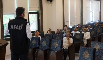 Adana’da afet eğitimi düzenlendi