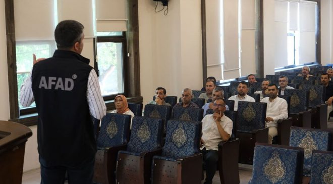 Adana’da afet eğitimi düzenlendi