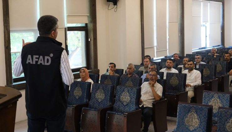 Adana’da afet eğitimi düzenlendi