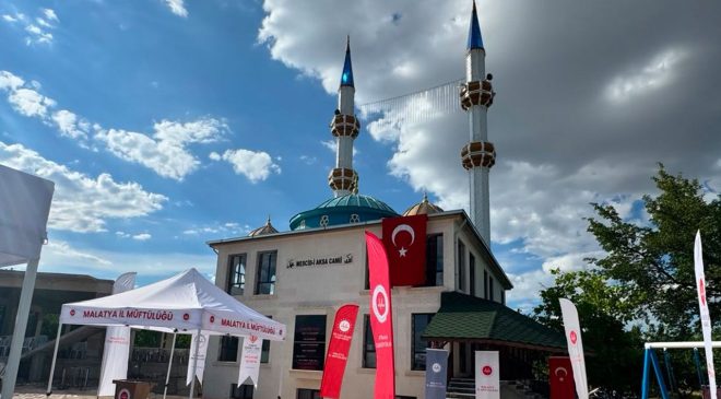 Akçadağ Mescid-i Aksa Camii açıldı