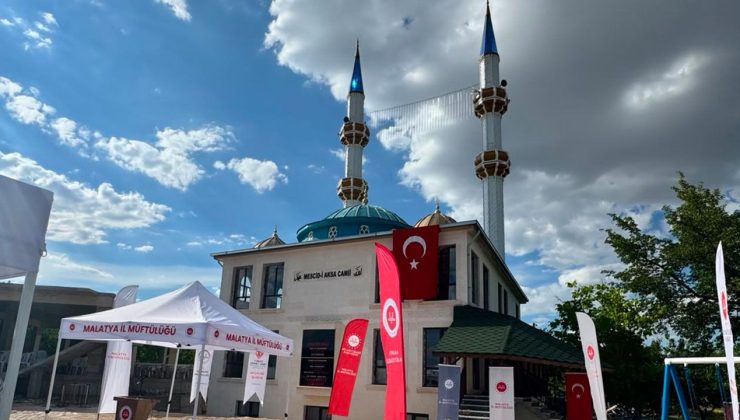 Akçadağ Mescid-i Aksa Camii açıldı