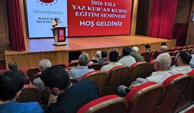 Bağcılar’da “Yaz Kur’an Kursu Eğitim Semineri”