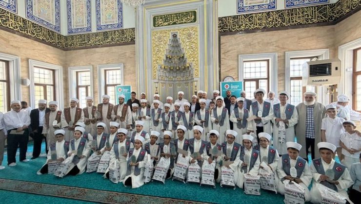 Bahçelievler’de 30 hafız icazet aldı