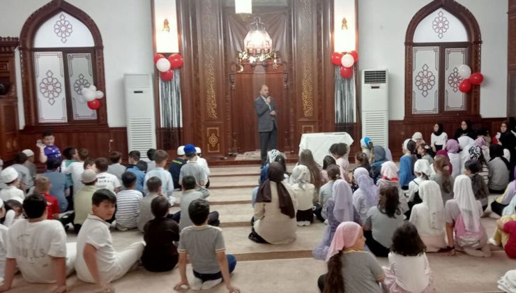Berat Camii Kur’an Kursu’nda ödül heyecanı