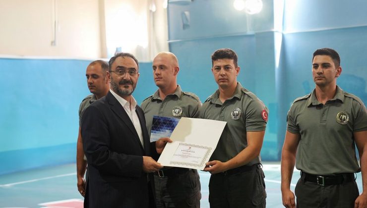Bursa’da polisler “Baba Okulu”ndan mezun oldu