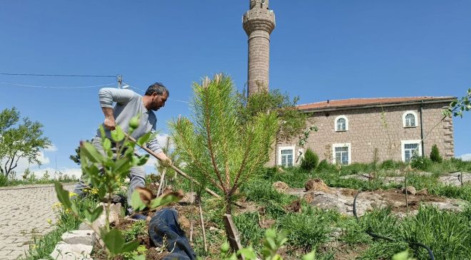 Cami bahçesi geleceğe nefes olacak