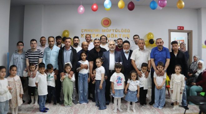 Çankırı’da babalar çocuklarıyla etkinlikte buluştu