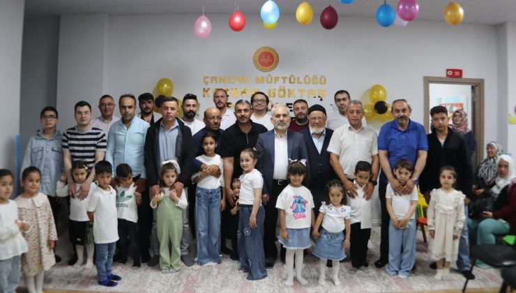 Çankırı’da babalar çocuklarıyla etkinlikte buluştu