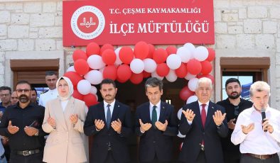 Çeşme’de yeni müftülük binası hizmete açıldı