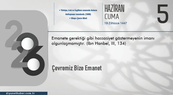 Çevremiz Bize Emanet