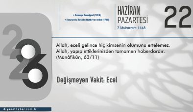 Değişmeyen Vakit: Ecel